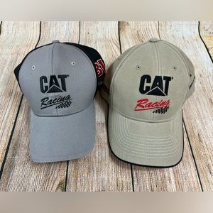 Caterpillar CAT NASCAR Racing Ryan Newman 31 Hats Lot Of 2